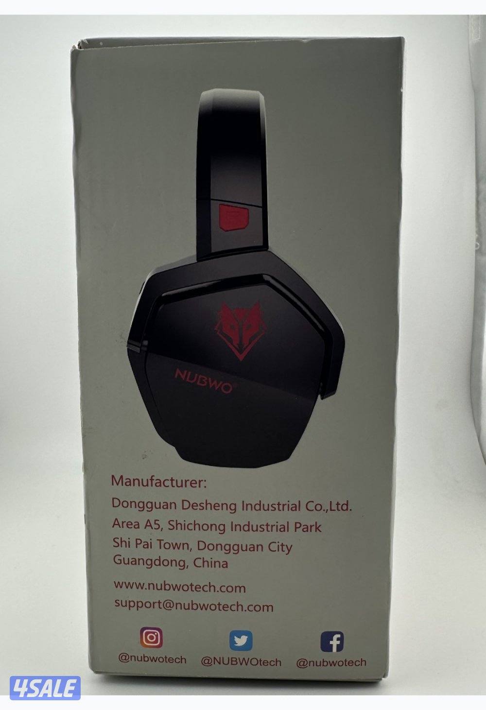 سماعات بلوتوث لاسلكية مع ميكروفون ماركة NUMBO2