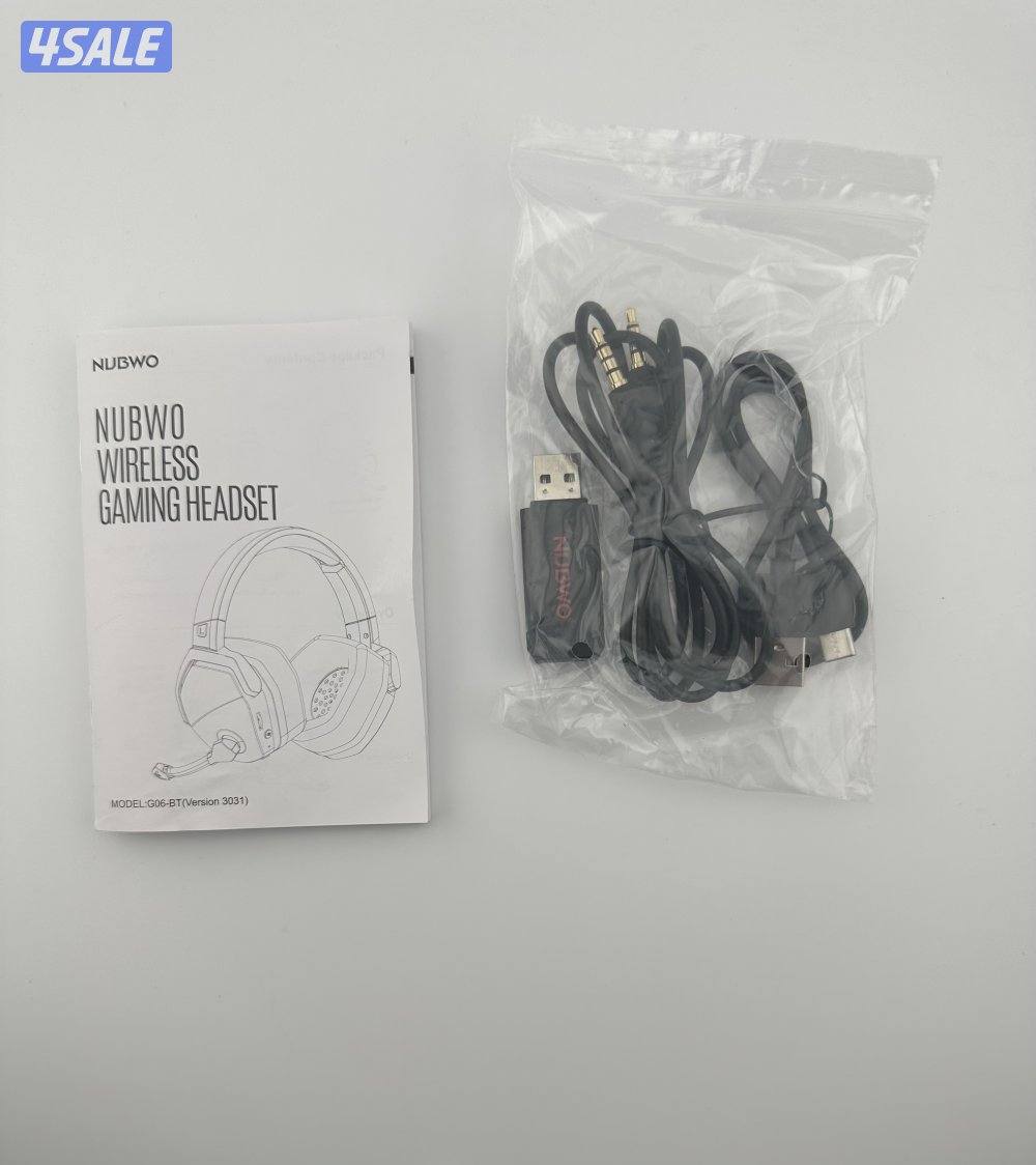 سماعات بلوتوث لاسلكية مع ميكروفون ماركة NUMBO5