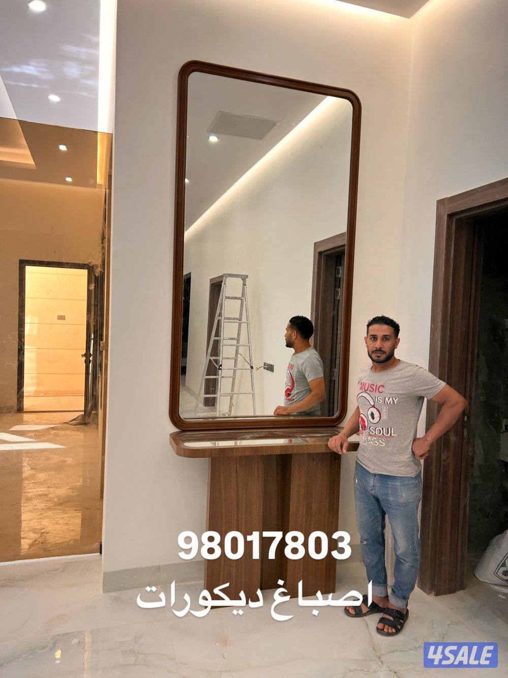 ديكورات خشب 🪵 بديل خشب ورق جدران بديل شيبورد باركيه وجارات جبس بورد ☎️3