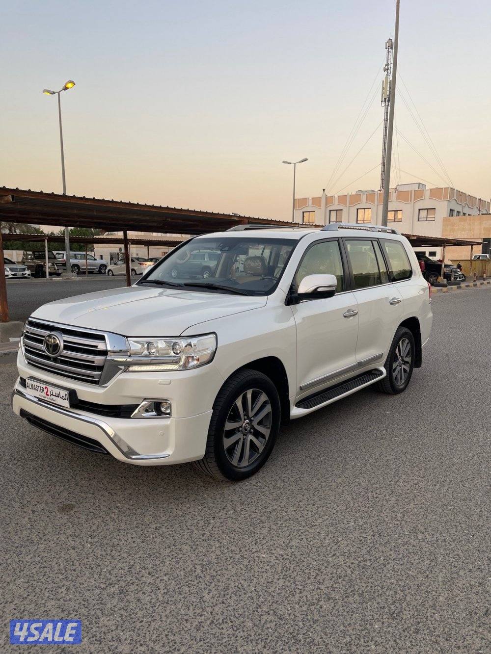 لاند كروز VXS صبغ الوكاله شرط الفحص وارد الخليج0