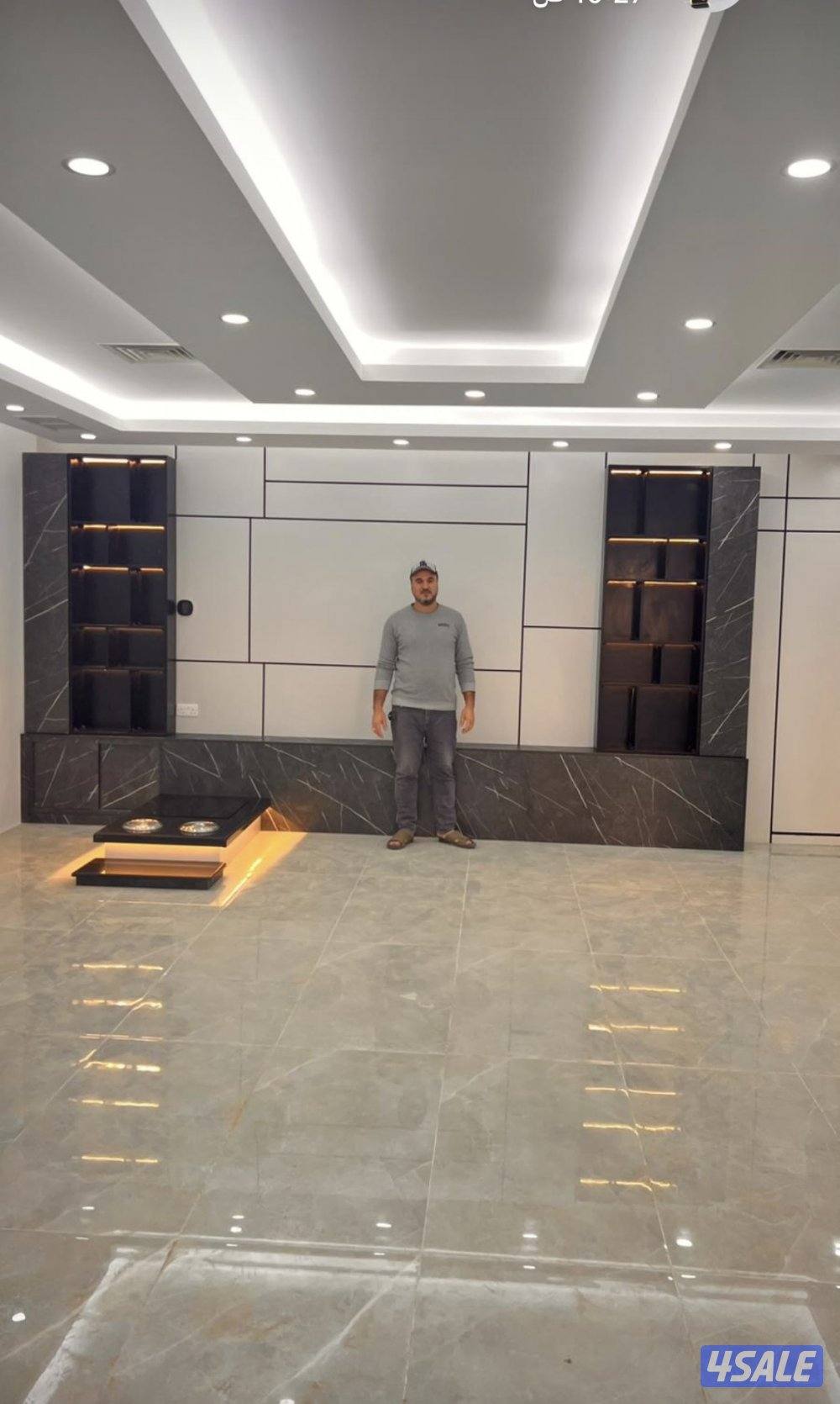 ديكورات خشب 🪵 بديل خشب ورق جدران بديل شيبورد باركيه وجارات جبس بورد ☎️5