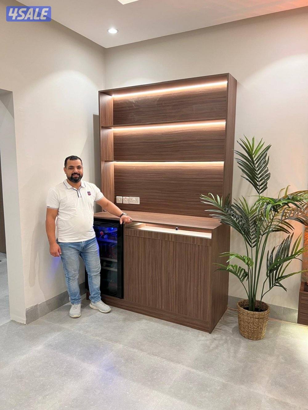 ديكورات خشب 🪵 بديل خشب ورق جدران بديل شيبورد باركيه وجارات جبس بورد ☎️9