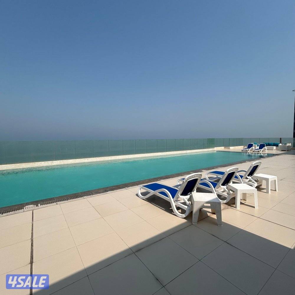 شقة إطلالة بحرية مفروشة للإيجار في المهبولة قطعة 27