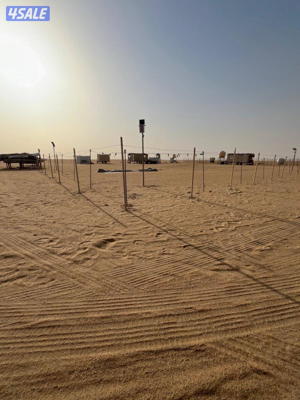 للبيع مخيم كامل شرق مزرعة الابرق وتفاصيل المخيم اتصال4