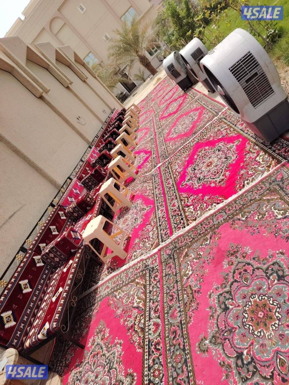 تجهيزحفلات🇰🇼🏃🏻‍♀🏃🏻‍♀تاجير كراسي🎗طاولات فندقيه🥉سجاد🚣🏽‍♀كراسي6