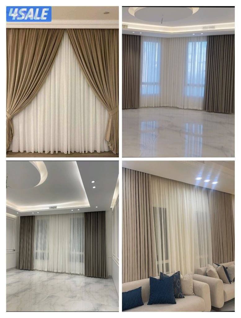 تفصال وتنجيد جميع الموديلات حسب الطلب اسفنج البغلي ستائر وفيفي ورول14