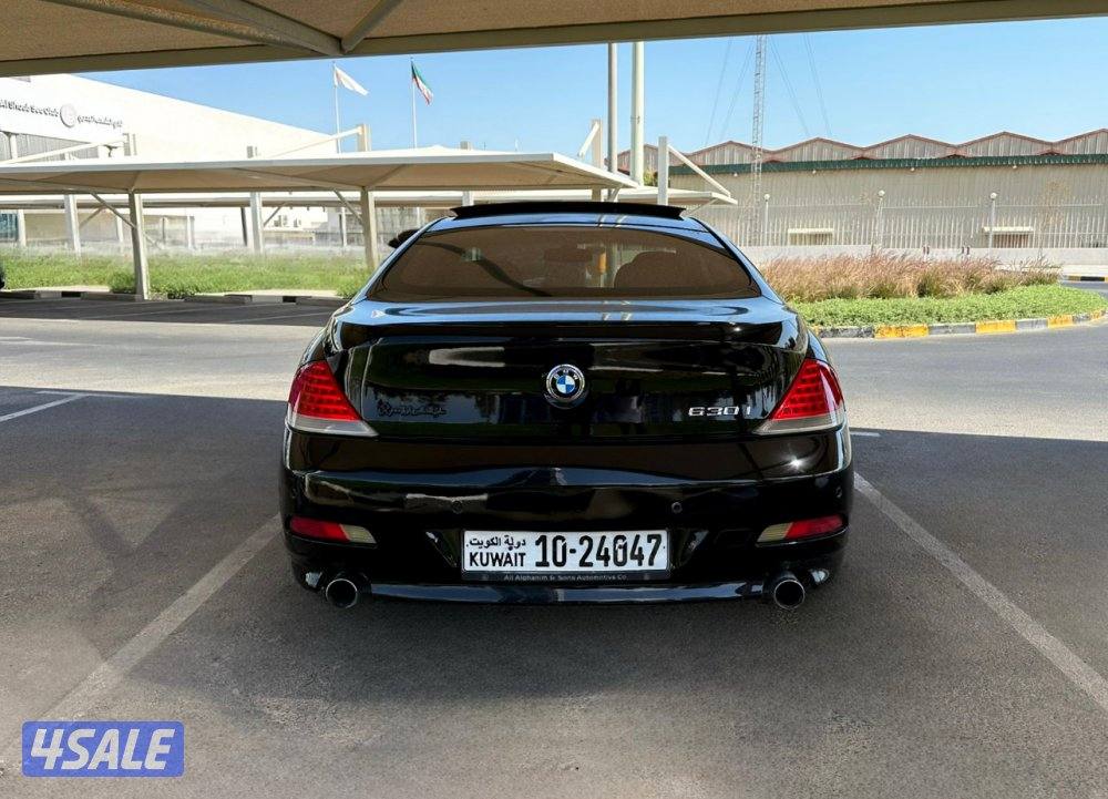 ًBMW 630i - الموديل:2006 - العداد:3145