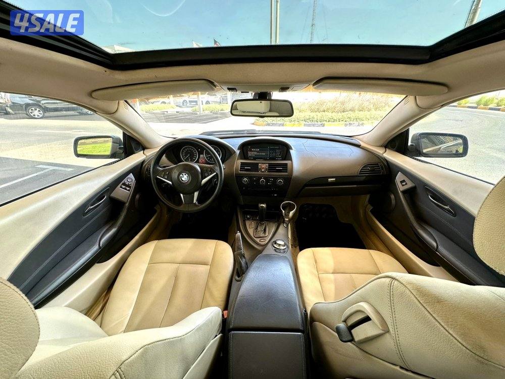 ًBMW 630i - الموديل:2006 - العداد:31410