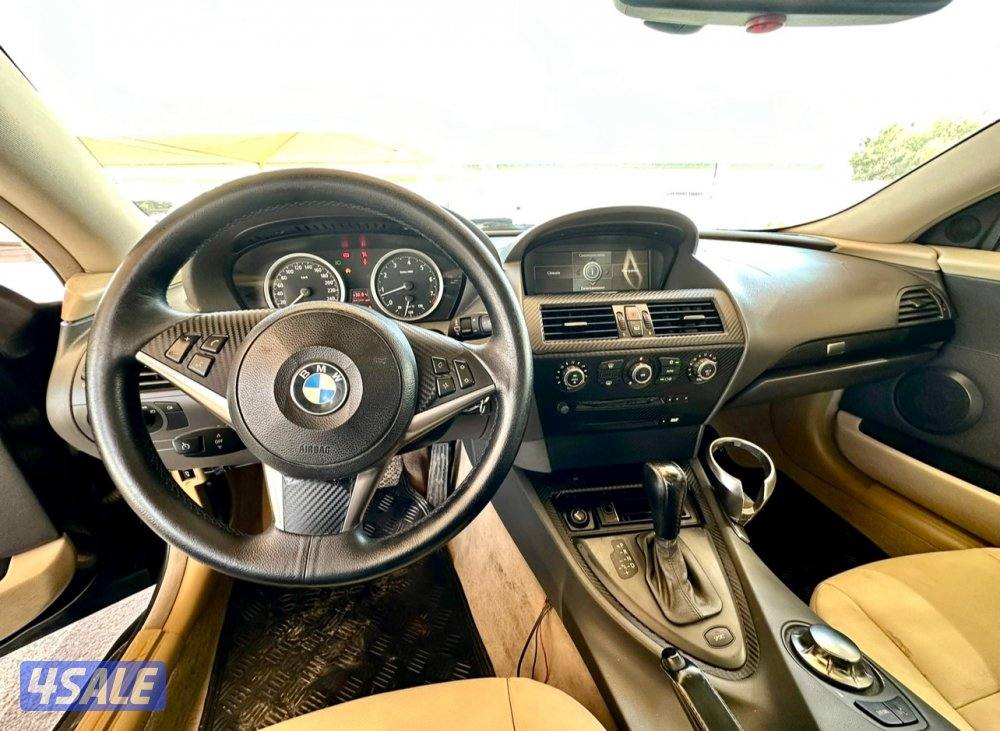 ًBMW 630i - الموديل:2006 - العداد:31413