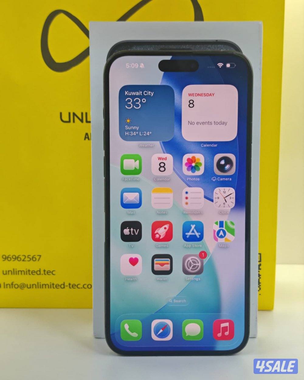 ايفون 15 برو ماكس أسود 256 جيجابايت – iPhone 15 Pro Max Black 256GB7