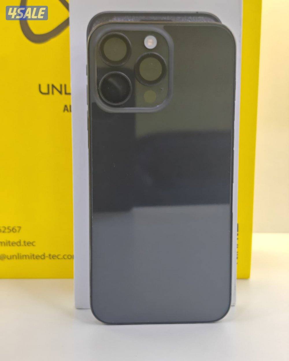 ايفون 15 برو ماكس أسود 256 جيجابايت – iPhone 15 Pro Max Black 256GB8