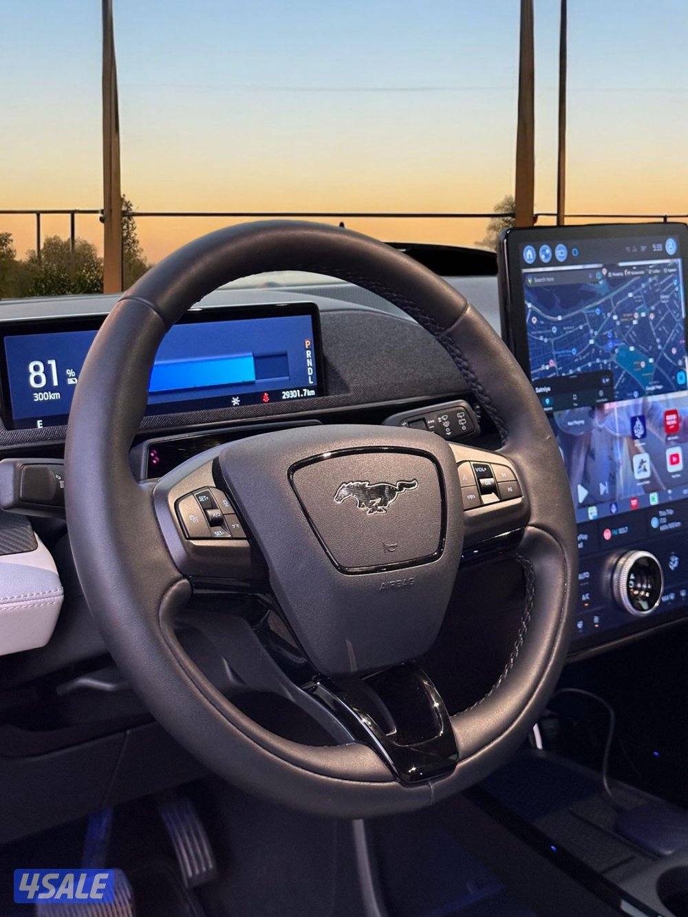 📍فورد موستنغ MACH E - م٢٠٢٢ - عداد 32 الف - صبغ وكالة - وارد امريكا📍9