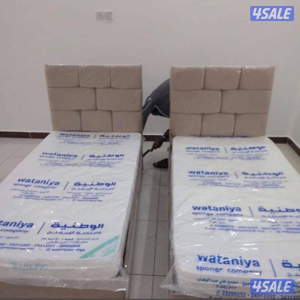 سراير نفر مع الفرشه طبي مضغوط1