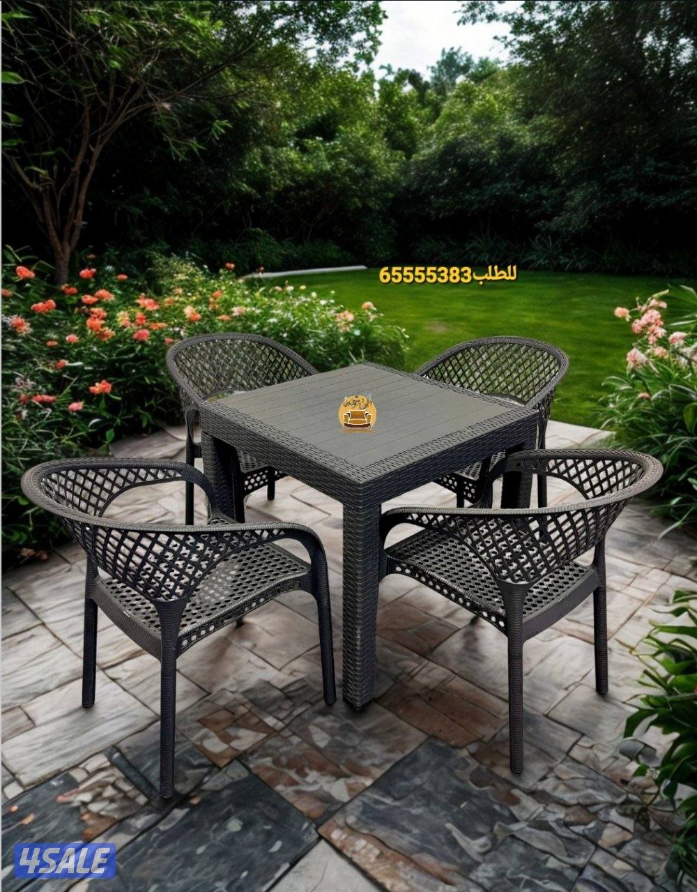 📌طاولات طعام خارجيه وداخليه للحدائق والمطاعم والمقاهي والشاليهات5