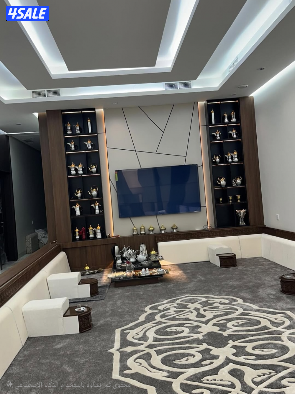 اعمال الديكور وجارات خشب ملامين ورق جدران بديل الرخام اصباغ4