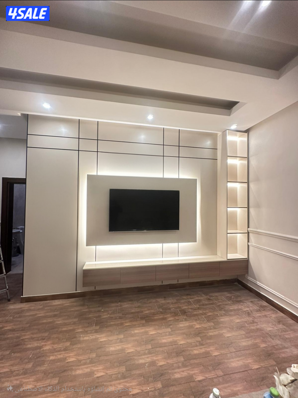 اعمال الديكور وجارات خشب ملامين ورق جدران بديل الرخام اصباغ8