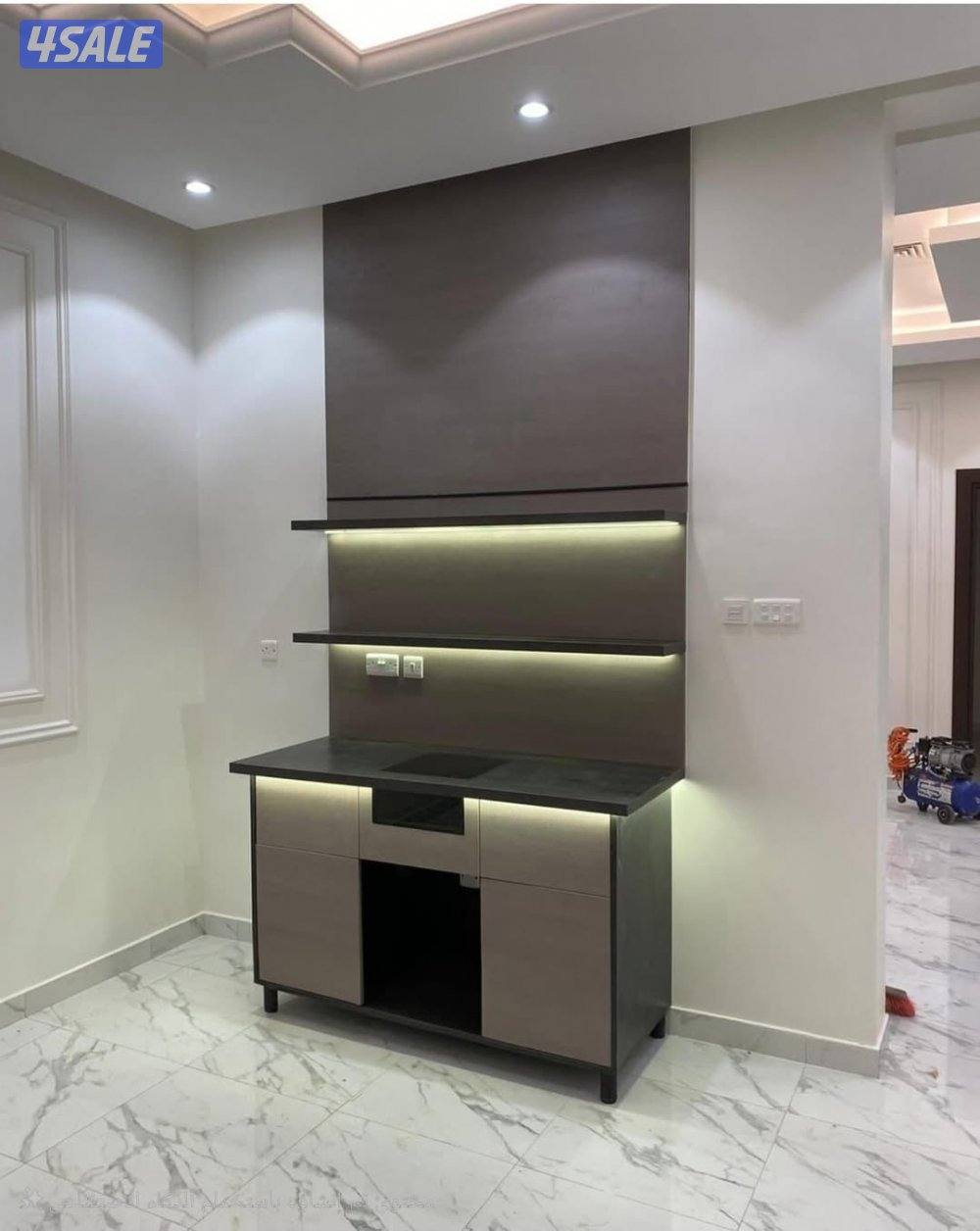 اعمال الديكور وجارات خشب ملامين ورق جدران بديل الرخام اصباغ15