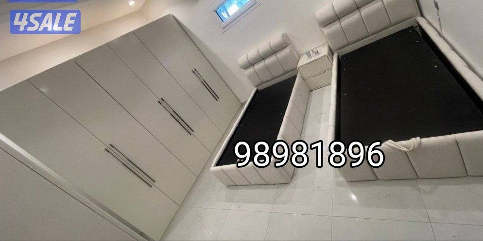 بيع غرف النوم الجاهزه والتفصال الكباتات السراير الدواشق2