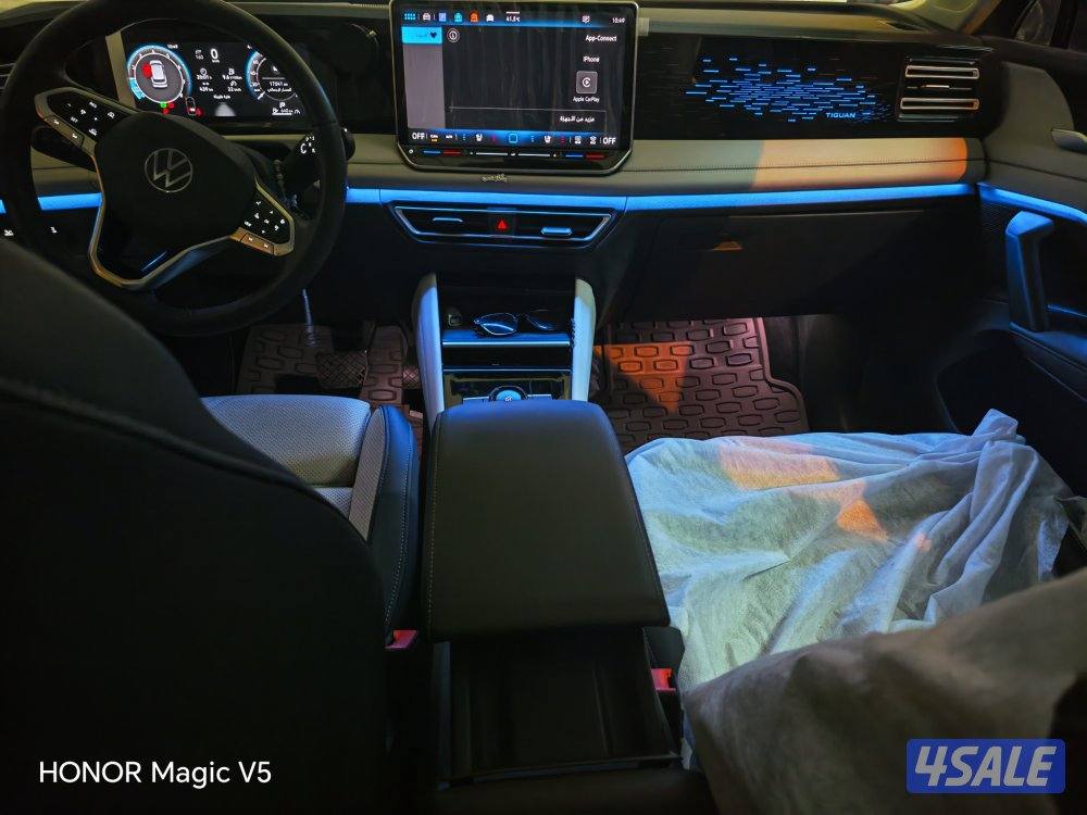 فولكس  تجوان موديل 2024 وكالة الكويت صبغ الوكاله تحت الكفالة سيرفس اول3