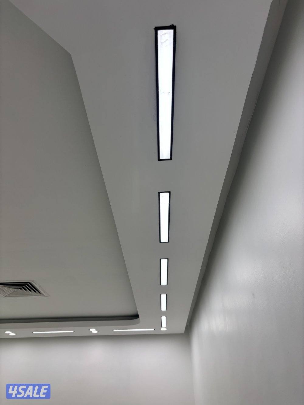 محمد باكستاني جبسم بورد بارتشن مع باب خشب3