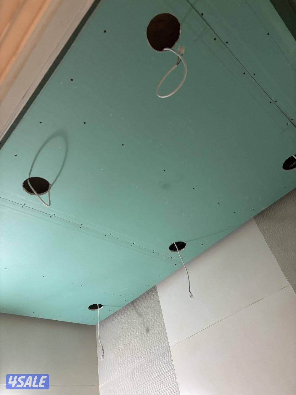 محمد باكستاني جبسم بورد بارتشن مع باب خشب4