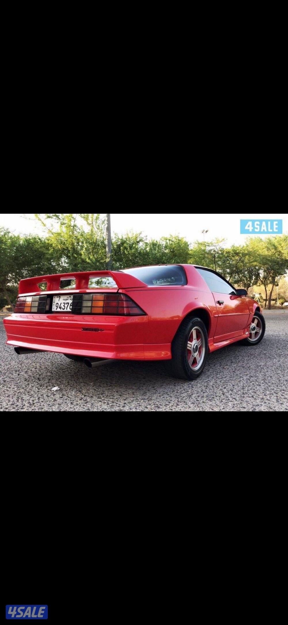 للبيع كمارو 1991 Z28 قير عادي6