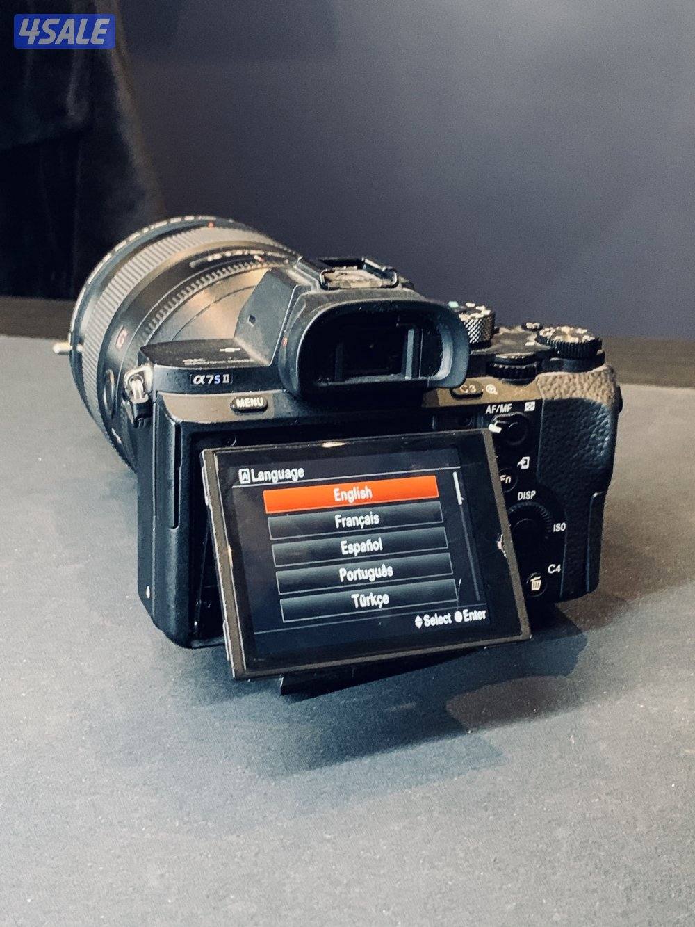 للبيع مجموعة كاميرات + عدسات سينمائية + سويتشر بودكاست2