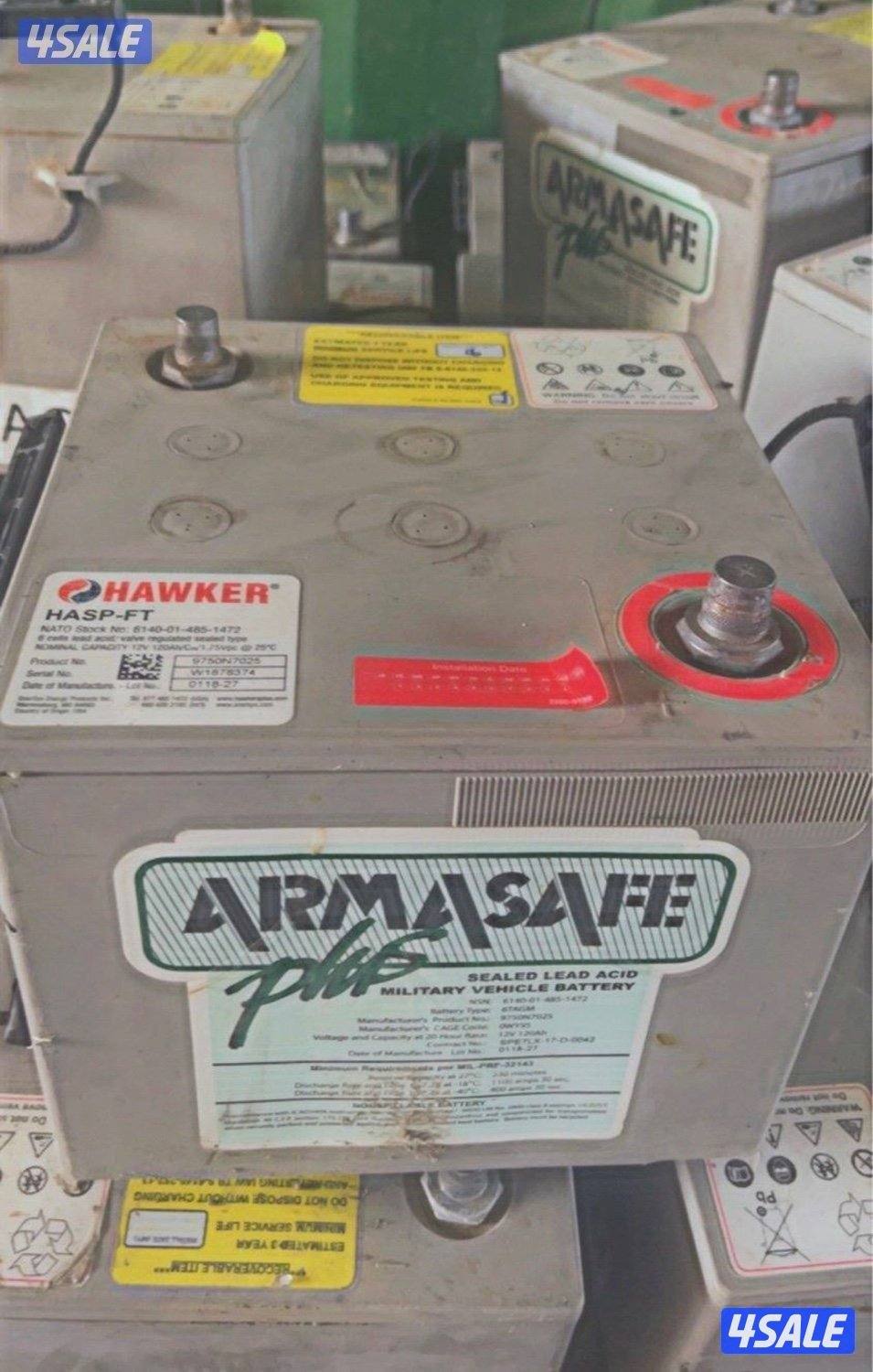 بطاريات طاقة جل جيش امريكي كفالة8