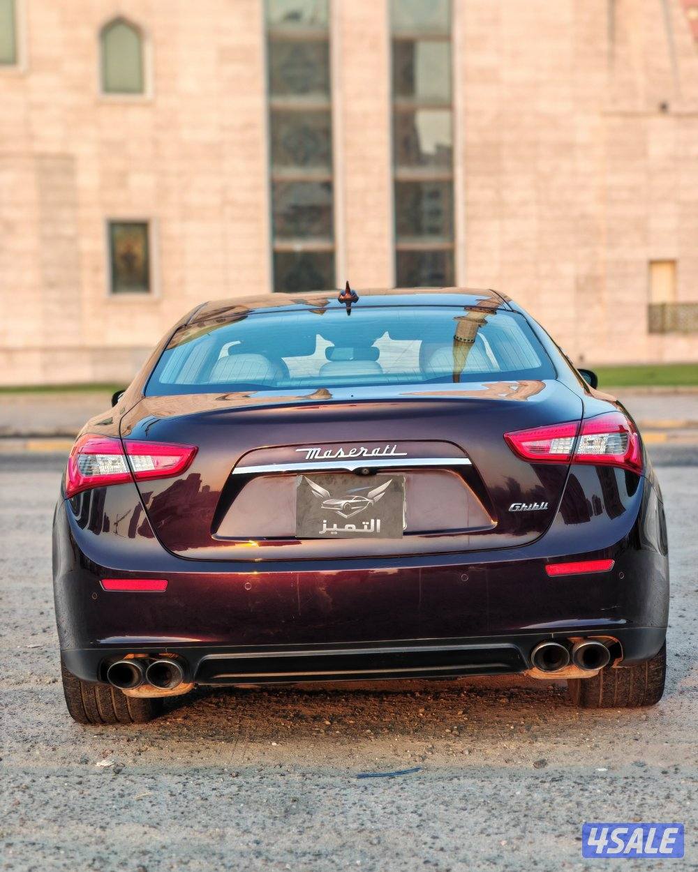 مازيراتي جبلي ٢٠١٧ ماشي ١١٥الف5