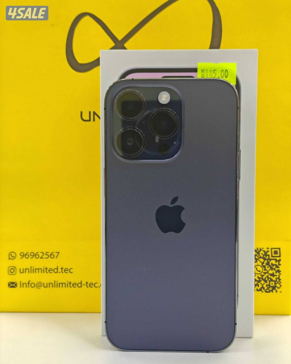 ايفون 14 برو بنفسجي – 256 جيجابايت – iPhone 14 Pro Purple 256GB3