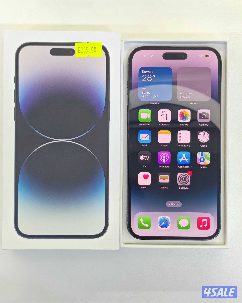 ايفون 14 برو ماكس أسود – 512 جيجابايت – iPhone 14 Pro Max Black 512GB1