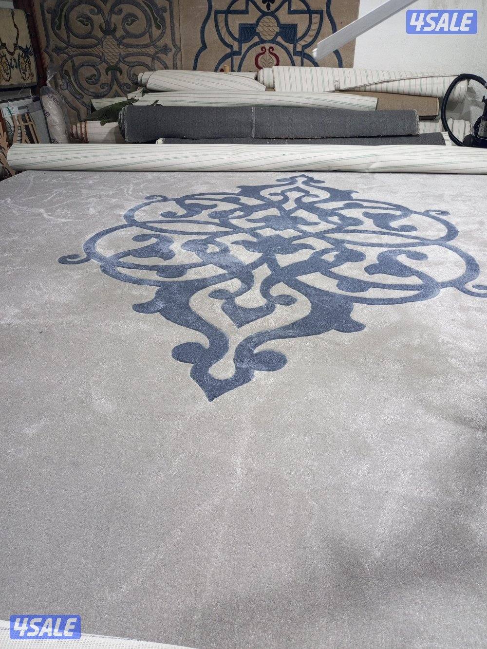 سجاد قص وتنجيد وستاير وباركيه وتركيب درج.  سجاد حفر جميع النقشات1