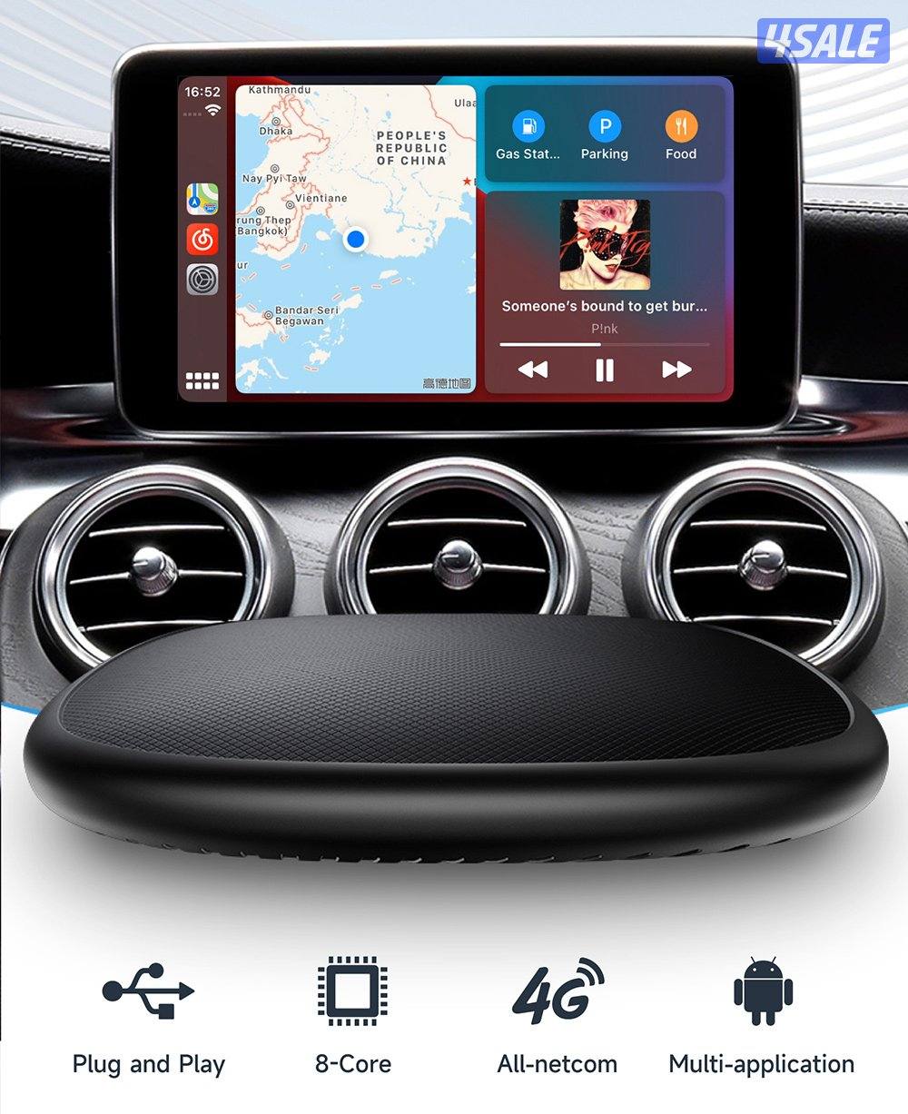 جهاز تشغيل اليوتيوب والبرامج على شاشة السياره 8GB + 128GB 4G1