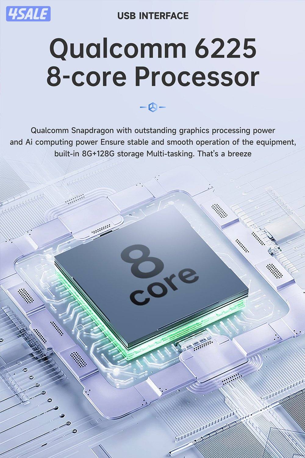 جهاز تشغيل اليوتيوب والبرامج على شاشة السياره 8GB + 128GB 4G9