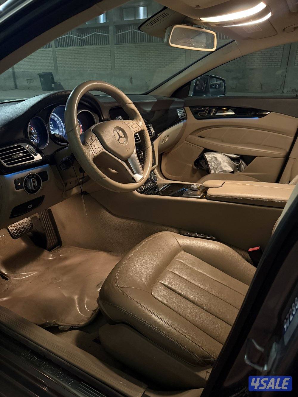 للبيع مرسيدس 350 cls موديل 2012 المالك الاول وارد البشر3