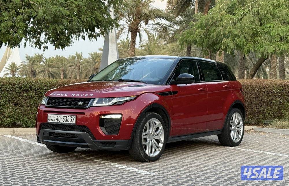 للبيع رنج روفر إيفوك 2017 كامل المواصفات حاله ممتازه0