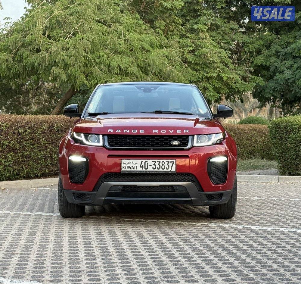 للبيع رنج روفر إيفوك 2017 كامل المواصفات حاله ممتازه3