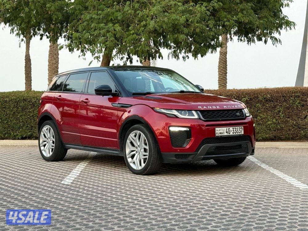 للبيع رنج روفر إيفوك 2017 كامل المواصفات حاله ممتازه5