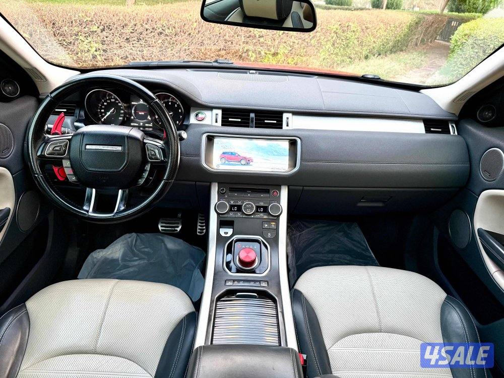 للبيع رنج روفر إيفوك 2017 كامل المواصفات حاله ممتازه8