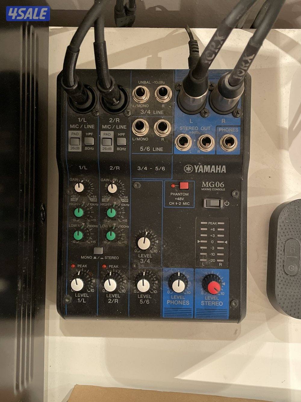 للبيع عدد ٢ سماعه مع قواعدهم  rcf ١٢ بوصه مع مكسر ياماها و وصلت بلوتوث4