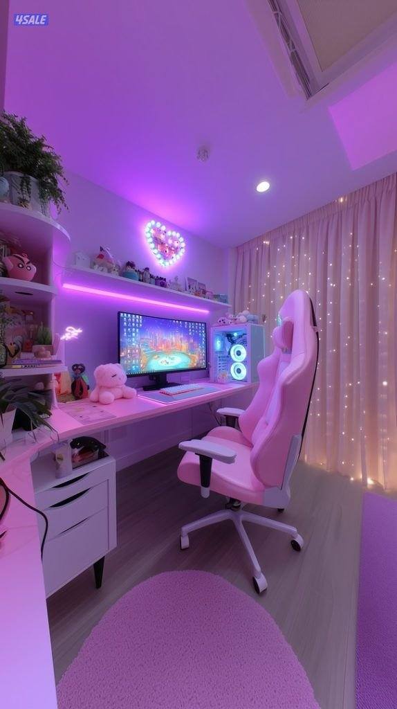 تصميم وتنفيذ ديكور gaming room2