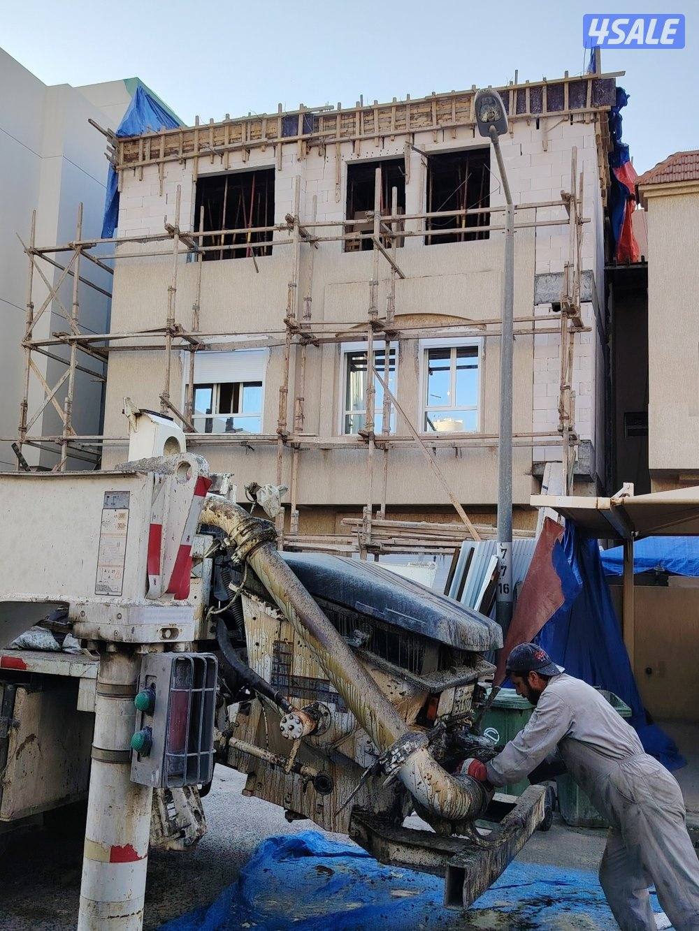 مقاول عام جميع شغل اضافه ملاحق وترميمات داخلي وخارجي هيكل اسود بالمواد1