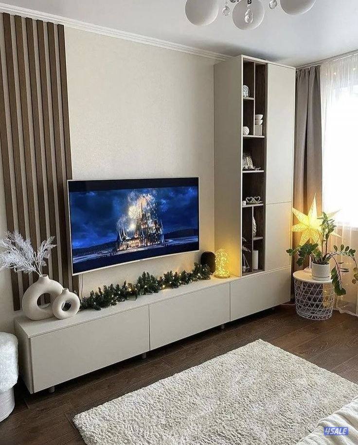 ديكور حوائط تلفزيون وديكورات داخلية6