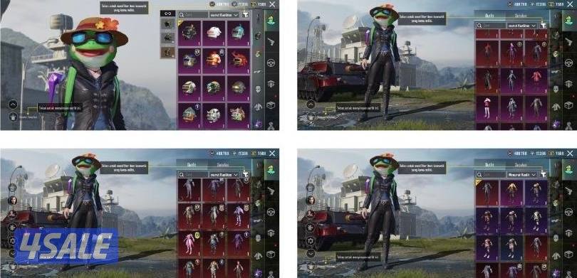 حسابات ببجي منوعه ~ امفور ثلجي كل مسج ❄️0