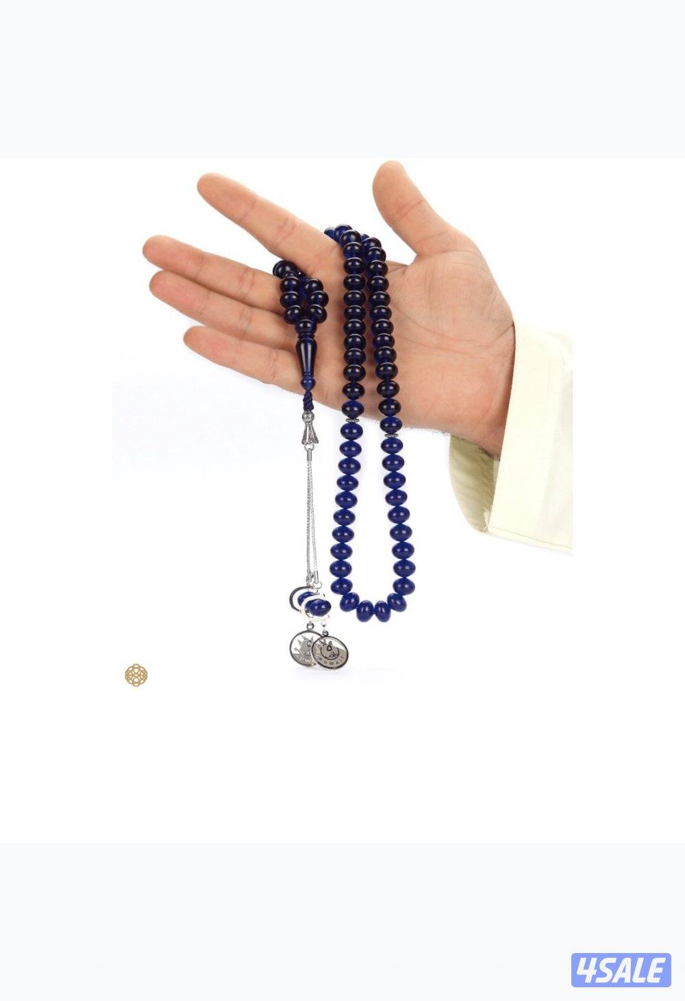 مسباح بكلايت تركي ازرق ذروي حجم راهي3