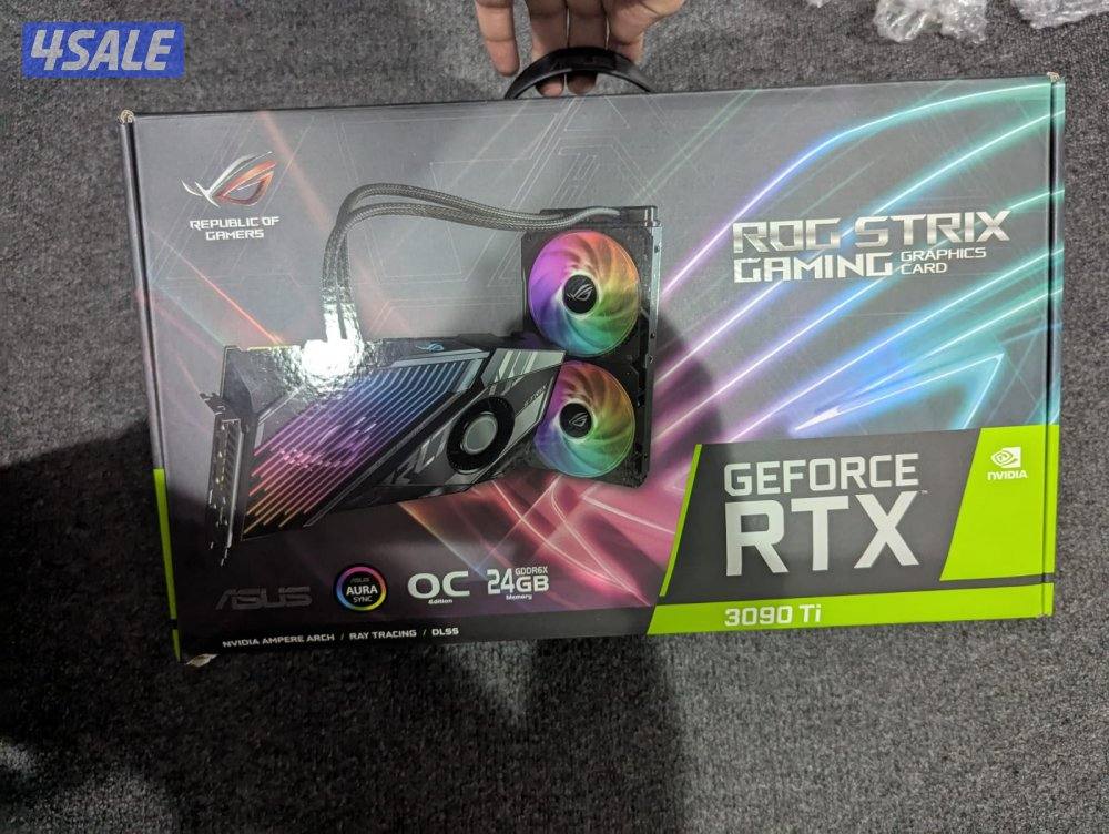 ASUS RTX 3090 Ti OC Edition – Water Cooled Like New Powe, No: