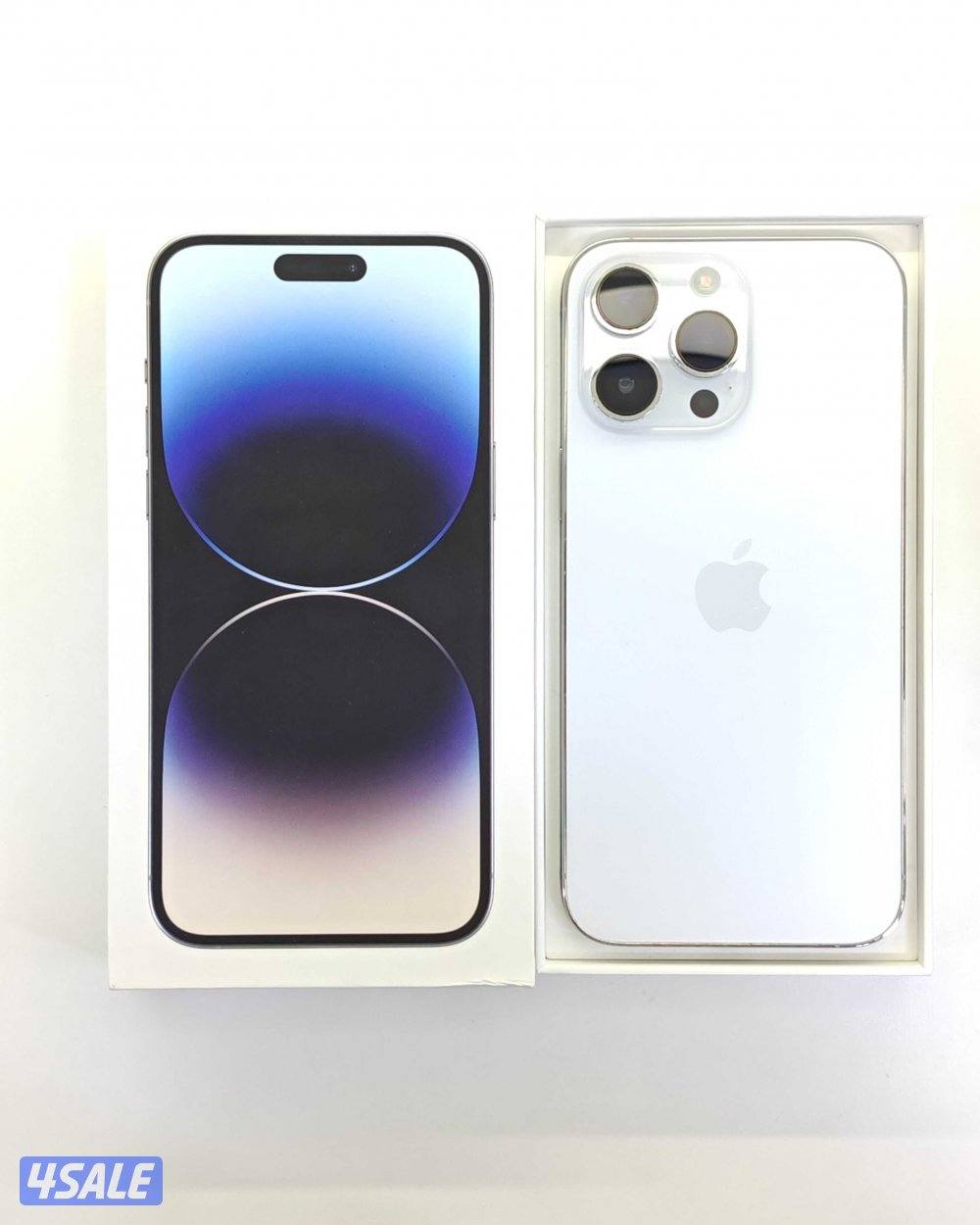 ايفون 14 برو ماكس فضي 256 جيجابايت – iPhone 14 Pro Max Silver 256GB0