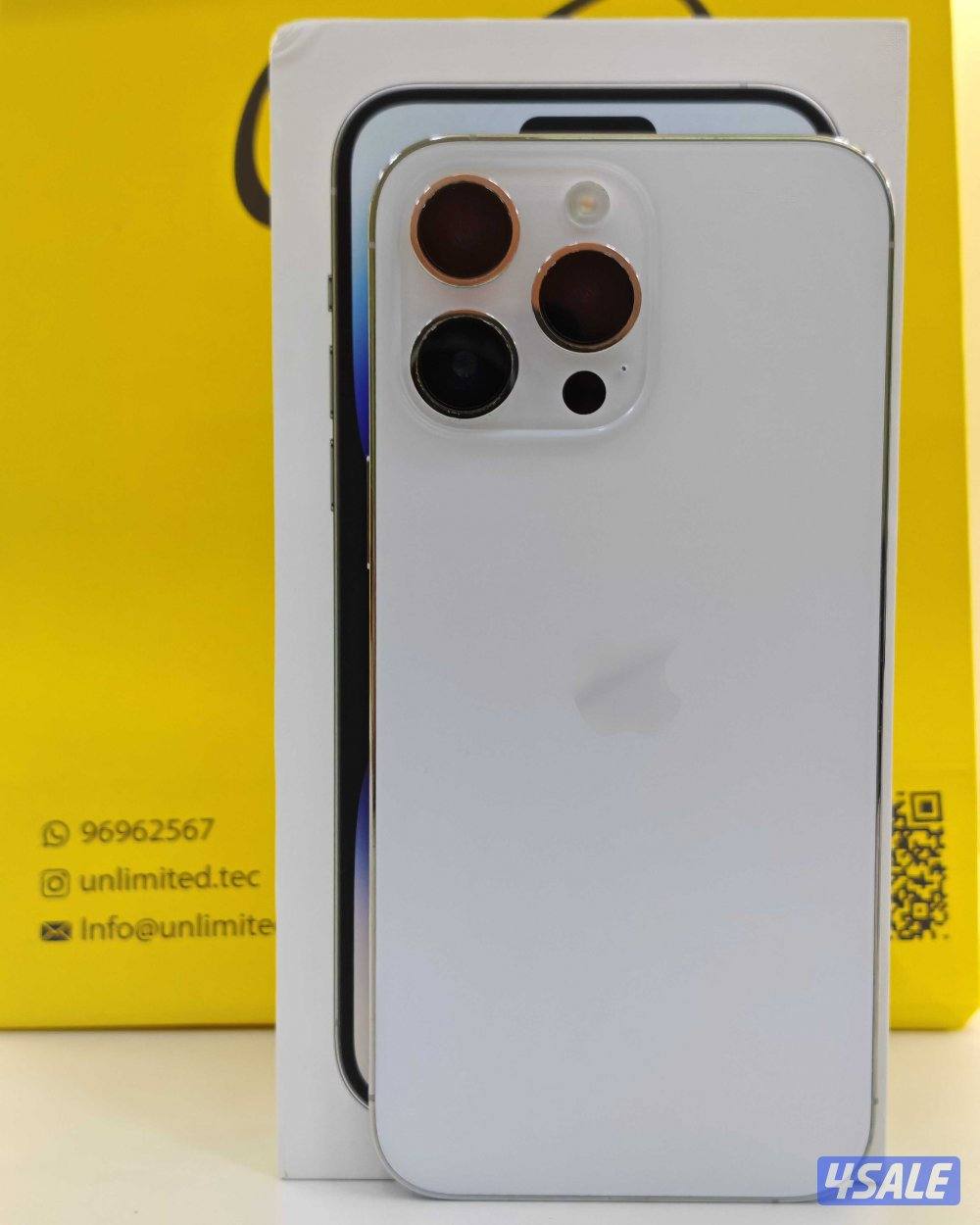 ايفون 14 برو ماكس فضي 256 جيجابايت – iPhone 14 Pro Max Silver 256GB2