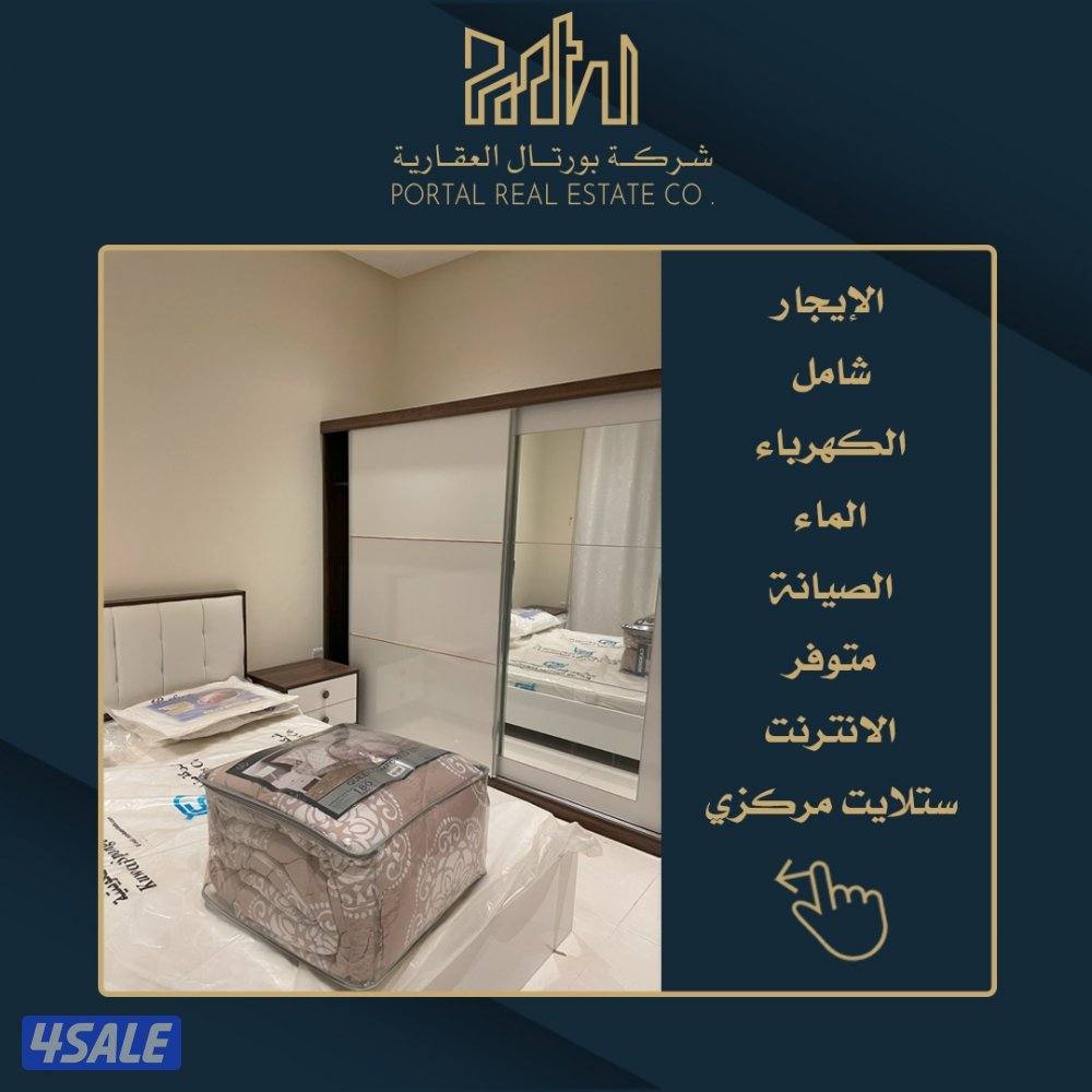 للإيجار شقق مفروشة 2 غرفة في صباح السالم بعمارة راقية2