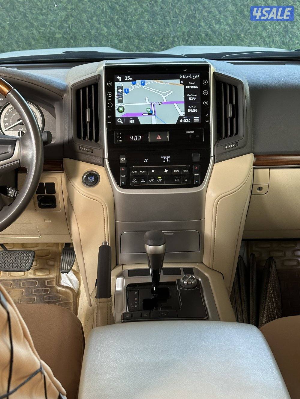 للبيع لاندكروزر 2016 الساير GXR صبغ الوكاله شرط الفحص ماشي 18.200 الف6